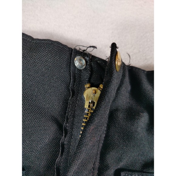 Carhartt‎ Bib Overalls Mens 40 Black R33 Insulated Quilted Workwear Double Knee - Picture 10 of 12